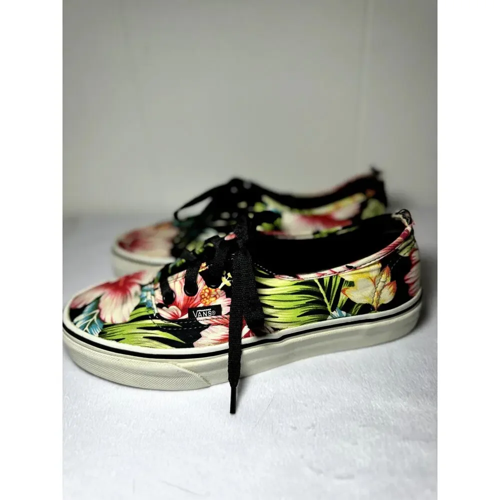 Vans Hawaiian Floral Sneakers Women's Size 7.0